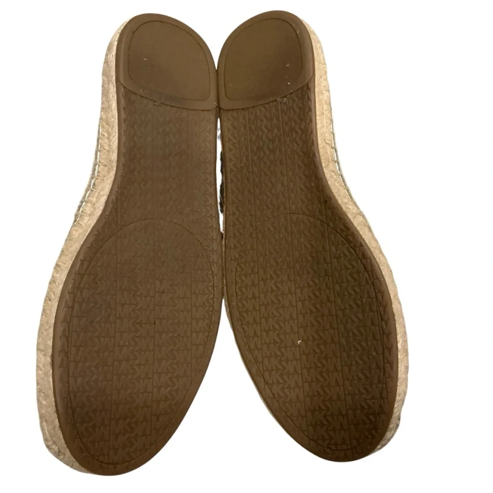 Michael Kor Kendrick slip on fine mesh perforated espadrille slip on shoes 6.5